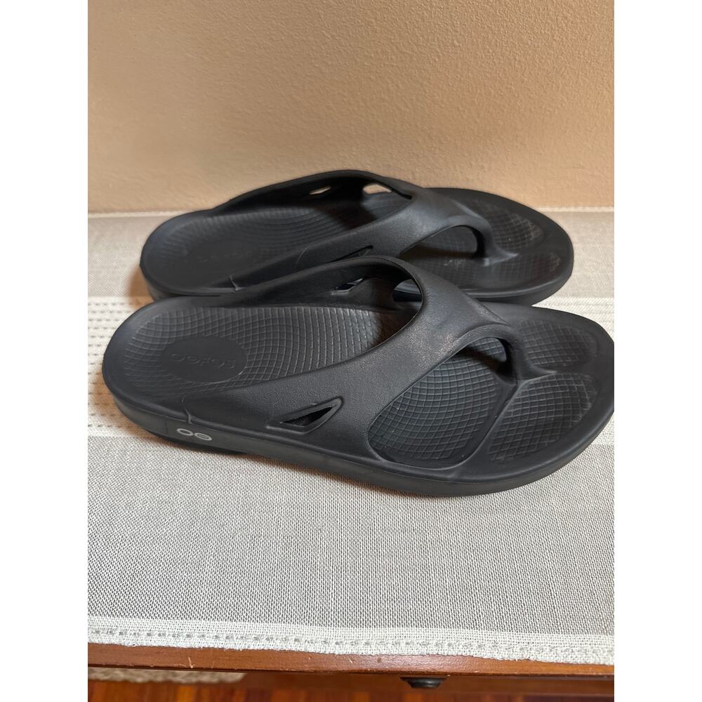OOFOS OOriginal Men's Sandal Flip Flop Black size EU 40/ US 7-9